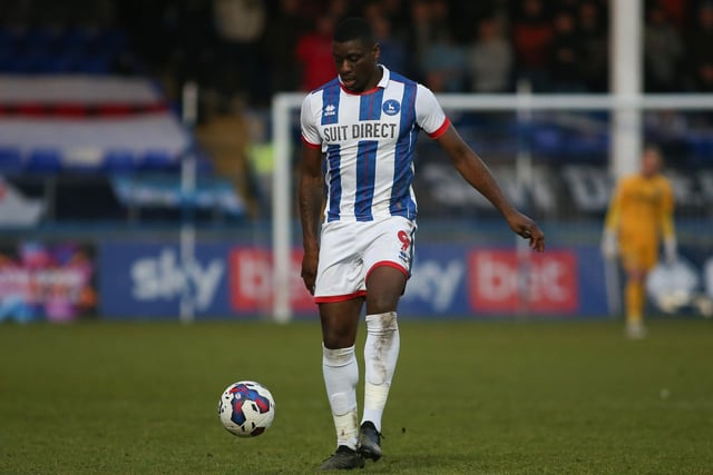Umerah has been back in training and is contention for a return for Hartlepool against Northampton Town. (Credit: Michael Driver | MI News)