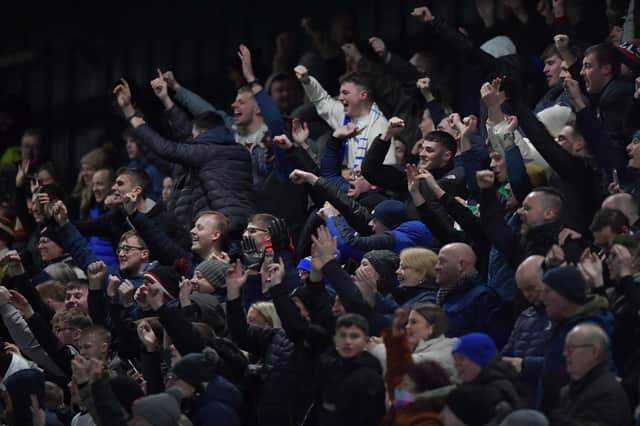 Hartlepool United celebrated a Boxing Day win over Rochdale. (Credit: Scott Llewellyn | MI News)