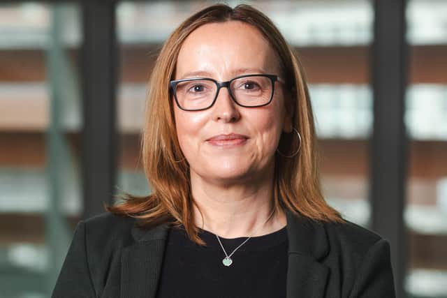 Hartlepool Sixth Form College principal, Vikkie Morton.