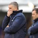 John Askey left angered by Hartlepool United's National League defeat at Aldershot Town. (Photo by Pete Norton/Getty Images)