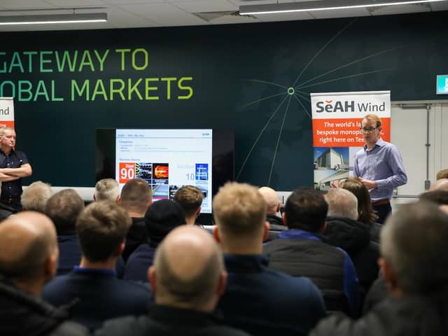 A recruitment event for the SeAH facility held at South Bank in Middlesbrough.