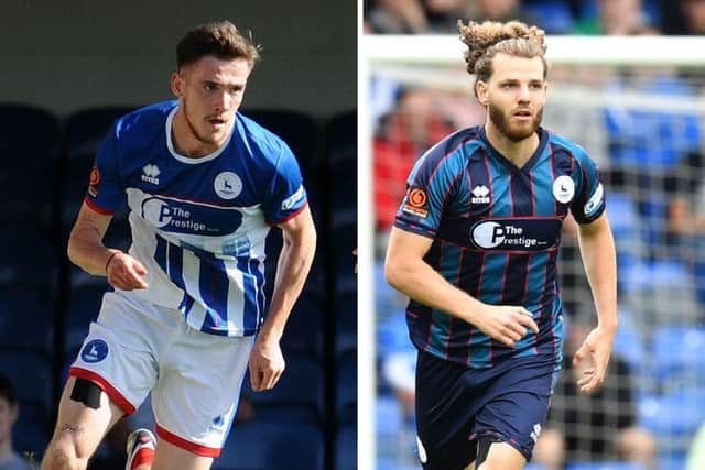 Dan Dodds and Anthony Mancini will miss the rest of the National League season for Hartlepool United.