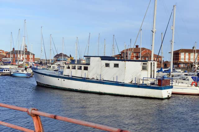 MV Marica the former World War Two submarine hunter