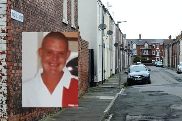 Michael Phillips died after being attacked in Rydal Street, Hartlepool.