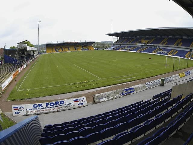 Hartlepool United's trip to Mansfield Town has been given a new date (Photo by Pete Norton/Getty Images)