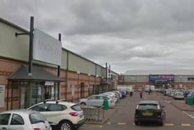 The Matalan branch on the Anchor Retail Park has reopened. Image copyright Google Maps.