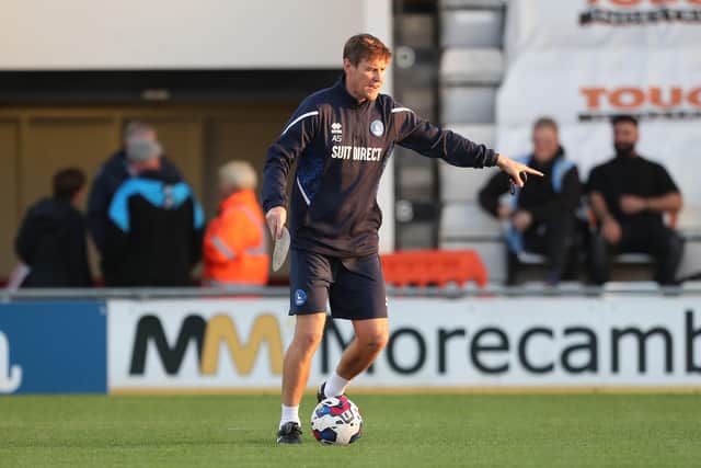 Antony Sweeney is back involved with Hartlepool United's first team coaching set-up. (Credit: Mark Fletcher | MI News)