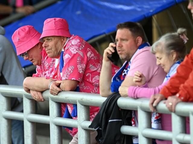 The game alas proved to be an anti-climax as Pools lost 3-1.