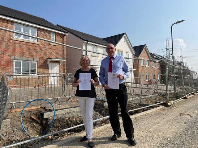 Fens and Greatham ward Councillors Jim Lindridge and Angela Falconer