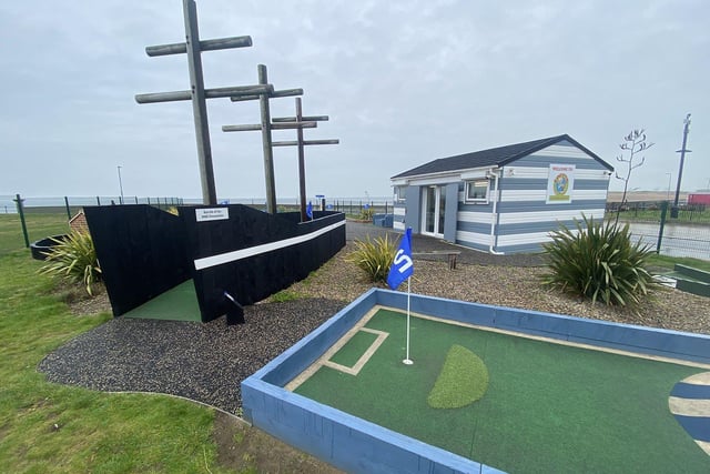 Lofty's Crazy Golf is suitable for people of all ages and abilities, taking visitors on a tour of Hartlepool at every hole.