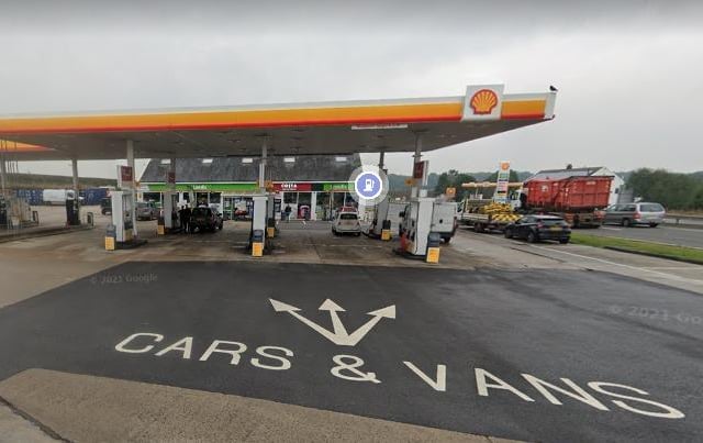 Petrol at Shell on the A19 at Elwick Service Area (southbound) cost 149.9p per litre on January 12.