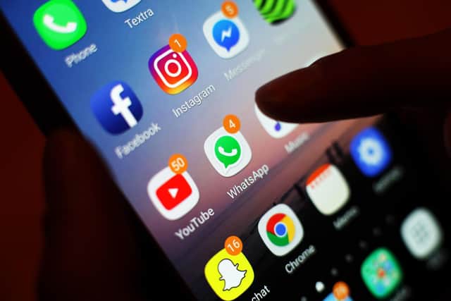 Indecent images were found on the defendant's phone linked to a Snapchat account.
