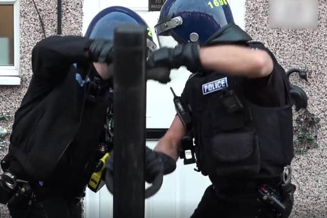 Durham Constabulary played a part in the operation which saw 15 homes searched in a crackdown on a suspected County Lines gang.