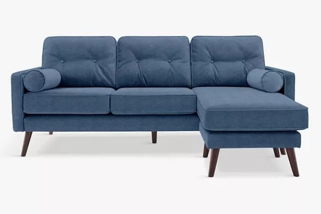 Imagine putting Netflix on, lying back and stretching your legs out on this sofa? The three-seater design looks seriously comfy, and there’s a whole host of colour options to suit your needs. Yes, even if you’re looking for that “high-society” vibe.