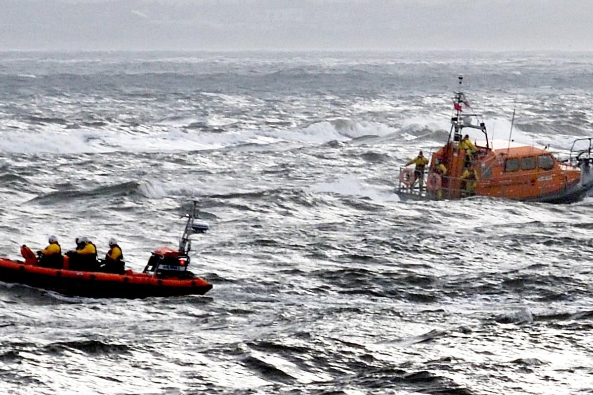 Coastguard and lifeboats search Hartlepool after distress beacon signal