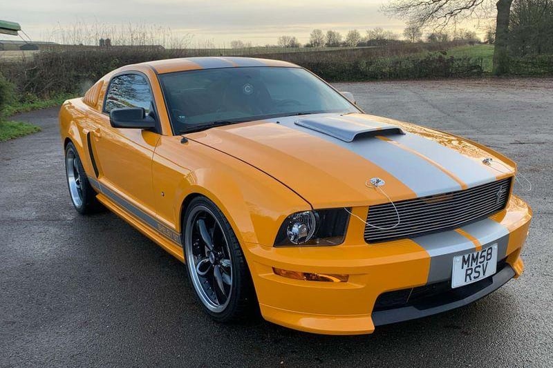 If you don’t have Ferrari money but still fancy an eye-catching two-door sports coupe once owned by a famous footballer then how about Vincent Kompany’s old Ford Mustang? Yours for just £44,000. The limited edition Shelby GT California is one of just 215 examples made, the 2008 model features a supercharged 4.6-litre V8, short-throw five-speed manual transmission and a host of chassis upgrades to keep the 300bhp in check. A tribute to the 1968 Mustang California special, this bright orange machine with enhanced bodykit, bonnet scoop and racing stripes isn’t one for shrinking violets.