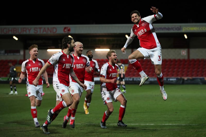 Fleetwood Town are priced at 3000/1 to win League One and sit 18 points off Hull City in first.