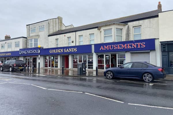 The first floor of the Golden Sands Amusements building, at Seaton Carew, is set to become a bar and restaurant.