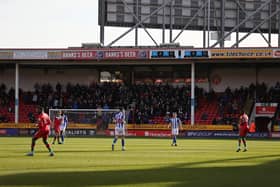 Hartlepool United tasted defeat for the first time in League Two since mid-January after going down 3-1 at Walsall. (Credit: James Holyoak | MI News)