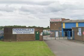 Kinnersleys' Storage, in Brenda Road, was broken into by burglars.