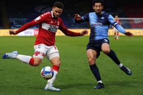 Marcus Browne made his first league start of the season for Middlesbrough against Wycombe.