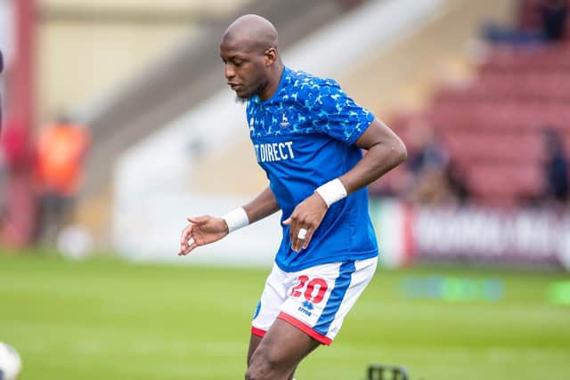 The issue regarding midfielder Mohamad Sylla did not help Hartlepool United during their relegation run-in. (Photo: Mike Morese | MI News)