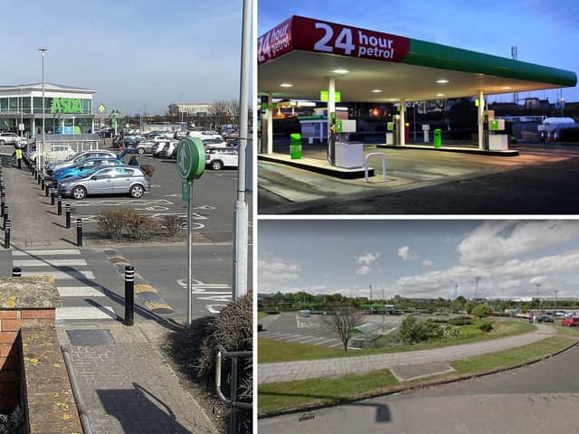 The new drive-thru will be built in the section of car park next to the existing Asda petrol station