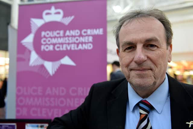 Barry Coppinger, Cleveland Police Crime Commissioner,  has successfully bid for £39,600 to buy 48 Tasers