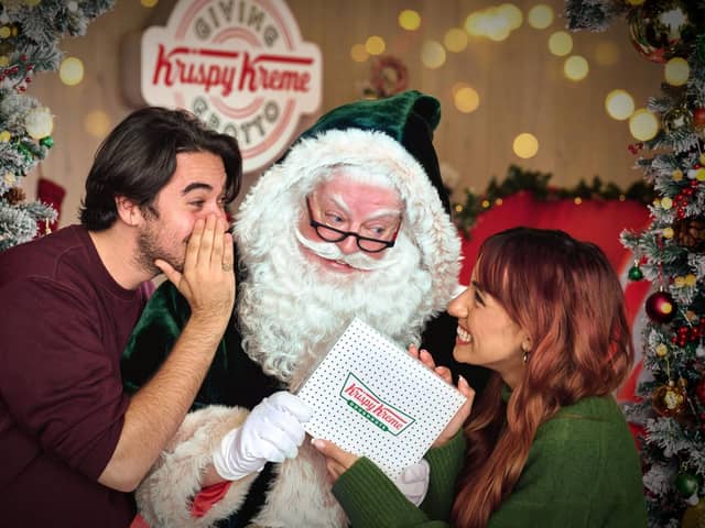 In this alternative take on the traditional Christmas Grotto, doughnut lovers will be invited to tell Santa not what they want for Christmas, but who they’d like to treat this year and why.