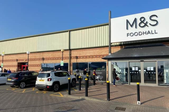 M&S stores across the country will be closed.