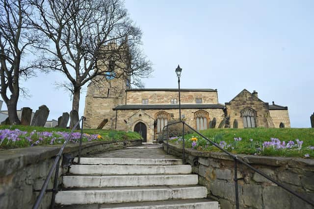 The robbery took place near All Saints Church, in Stranton, Hartlepool. Picture by FRANK REID