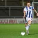 Euan Murray returns to the Hartlepool United line-up to face Stoke City. (Credit: Mark Fletcher | MI News)