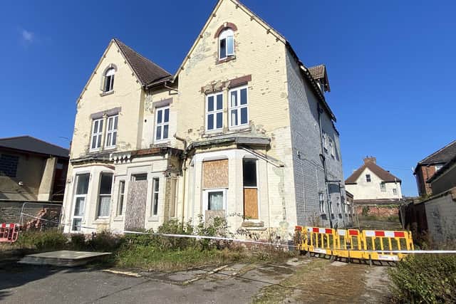 Parkview Residential Care Home in Station Lane after the fire on Tuesday night (September 14).