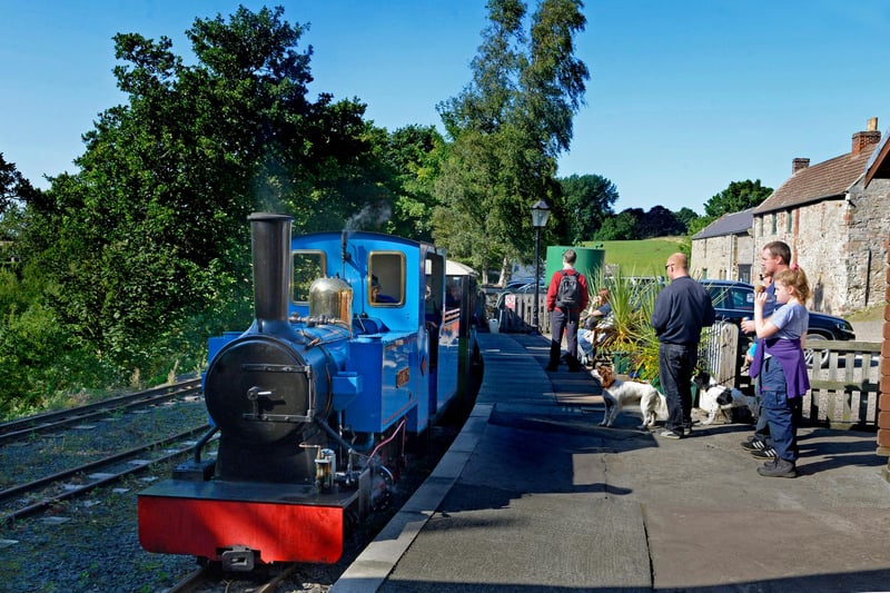 Still on Ford and Etal Estates, the Heatherslaw Light Railway is a 15 inch gauge railway which operates on a 4.5-mile round trip from Heatherslaw to Etal.