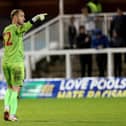 Hartlepool United have missed out on bringing back goalkeeper Alex Cairns after the Fleetwood Town stopper completed a move to Salford City. (Credit: Mark Fletcher | MI News)