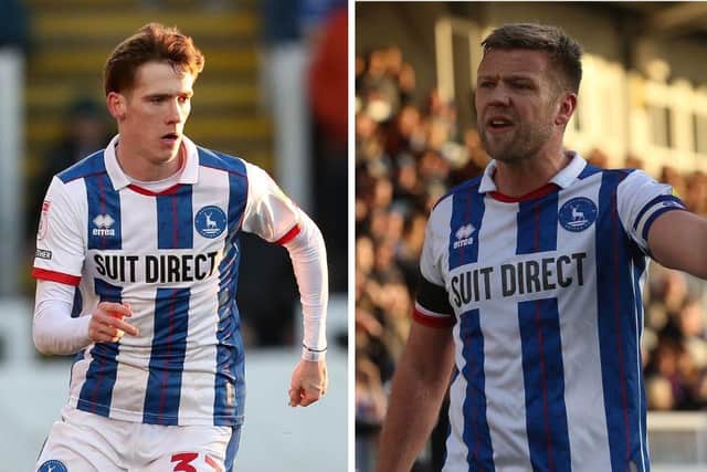 Dan Dodds and Nicky Featherstone missed Hartlepool United's defeat against Newport County. MI News & Sport