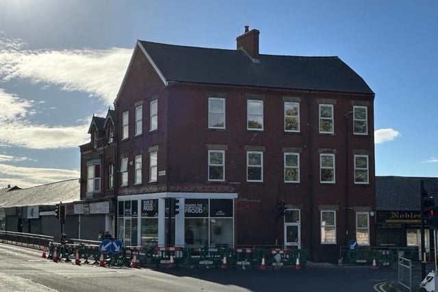 The former Northern Textiles building has been completely renovated into 12 apartments for vulnerable people and an office by housing and support provider One CIC.