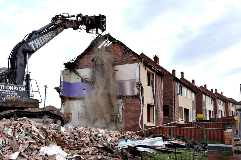 Did you used to live in one of these Parkhurst Road houses? They were pictured being pulled down in 2005.