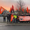 Expanded Metal Company workers took strike action over pay.