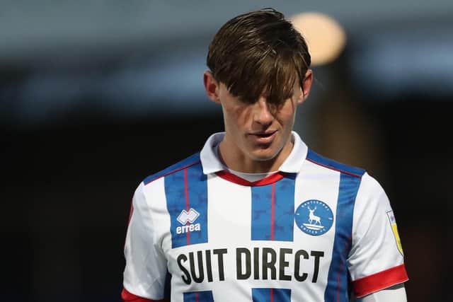 Campbell Darcy, 16, made his Hartlepool United debut against Stoke City. (Credit: Mark Fletcher | MI News)
