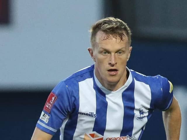 Hartlepool United has slipped down the table but remain in the National League play-off places.