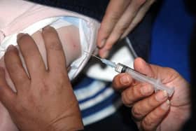 Baby immunisation rates in Hartlepool remain below the target level.