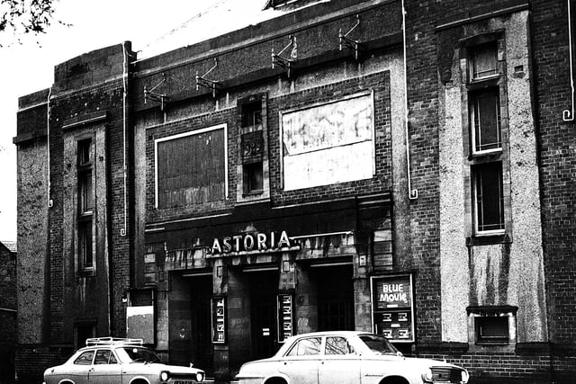 Any memories of going this venue?
The Astoria Cinema, Manse Road, pictured in February 1974.