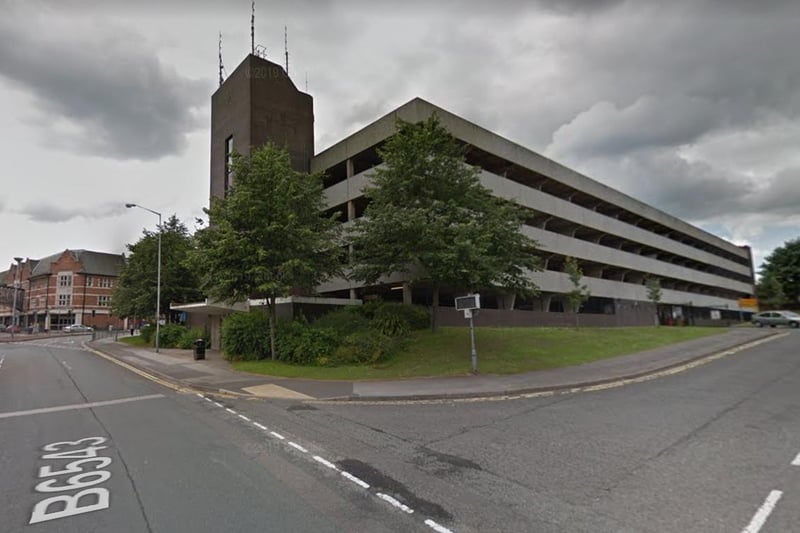 Remember the old multi-storey car park at Saltergate? Here's how it looked in 2016...