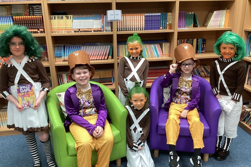 Charlie and the Chocolate Factory was another of the subject explored during World Book Day at Brougham Primary School.