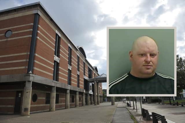James Dean Thompson was jailed for 18 months by Teesside Crown Court.