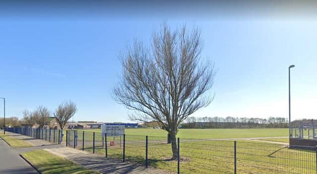Fire crews released a child from a tyre swing at King George V Playing fields./Photo: Google