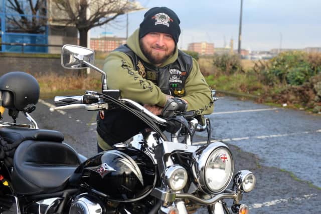 Eights and Aces Mark Cantwell has organised a motor bike cavalcade to give Noah Griffiths, two a Christmas Eve surprise.