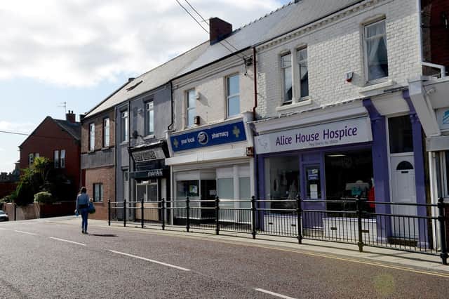 The Alice House Hospice shop in Horden which is one of the charity's nine shops to shut during the coronavirus.