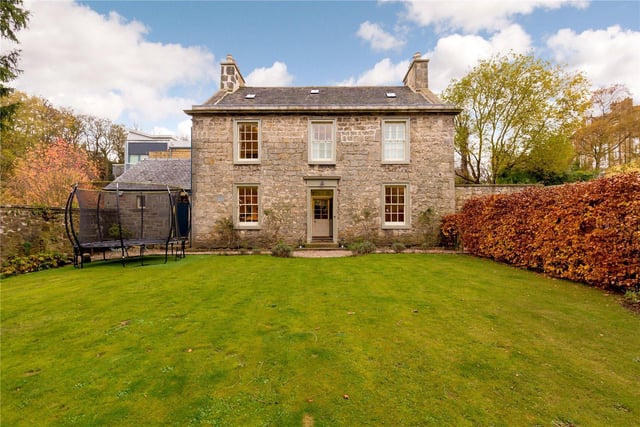Enchanting detached Georgian mill house in a leafy secluded location on the Water of Leith, less than one mile from Princes Street. Offers over £1,095,000.